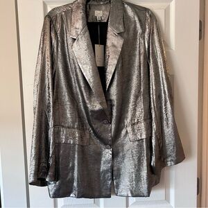 a new day Silver Blazer
